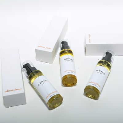 Body oils and boxes