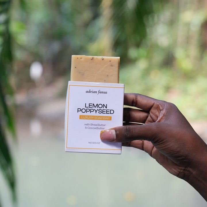 Lemon Poppy Seed Soap Bar