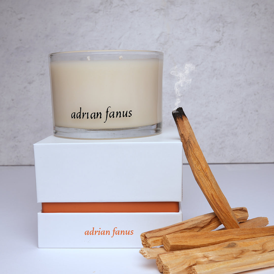 Bestseller - A true hero in the candle world  A woody earthy scent highlighted by a warm blend of cider, spice and lemon leaf with a hint of smokey incense. It's top notes of cedar-wood and amber, middle notes of pine and base notes of cashmere makes it the perfect fragrance to style your home.